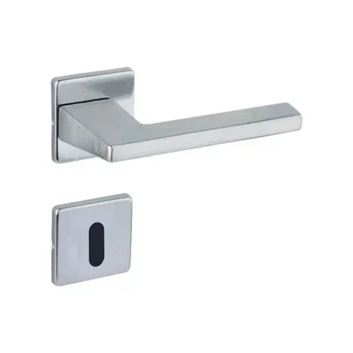 Fechadura 451 St2 55mm Escovada Roseta Quadrada Lafonte - LaFonte Assa Abloy