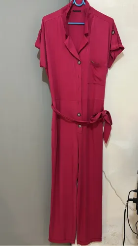 Macacão rosa lindo