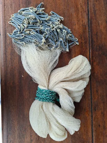 Tarrafa De Pesca Em Nylon Com Chumbo