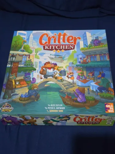Critter Kitchen boardgame jogo tabuleiro