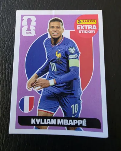 FIGURINHA MBAPPÉ | LEGEND 2026 ROXA