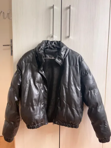Blusa Puffer preta M