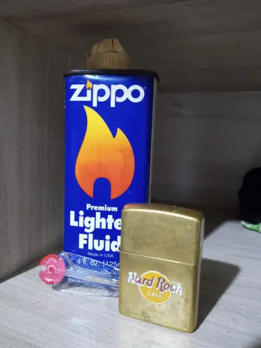 Isqueiro Zippo U.s.a Hard Rock Café San Francisco Bradford. (Usado)