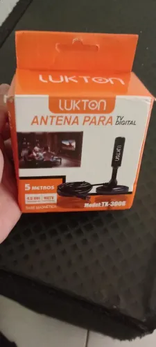 Antena digital nova, nunca usada.