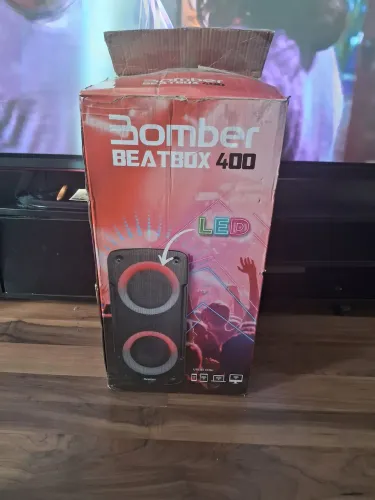 Caixa de som Bomber beatbox 400