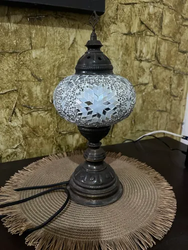 LUMINÁRIA/ABAJUR de mesa (turguia)