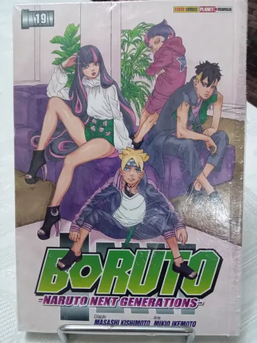 Mangá Boruto volume 19 panini comics Lacrado
