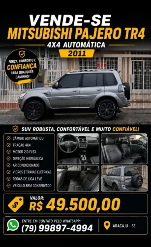 Mitsubishi Pajero TR4 2.0/ 2.0 Flex 16V 4X4 Aut. 2011