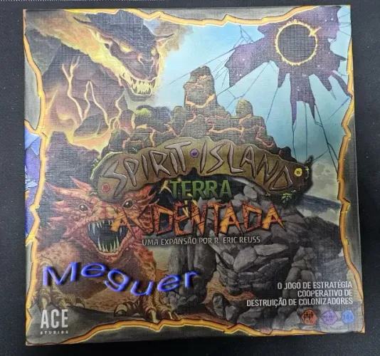 Spirit Island Terra Acidentada Novo Jogo de Tabuleiro Português Board Game