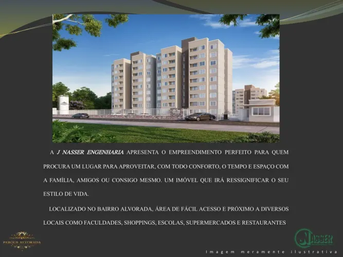 Apartamento para venda possui 59 metros quadrados com 2 quartos em Alvorada - Manaus - AM