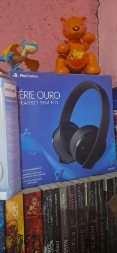 Headset sony gold no estado ...muito novo