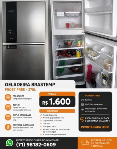 Geladeira usada