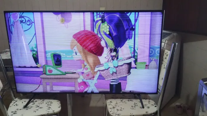 Smartv 55 polegadas Samsung com defeito