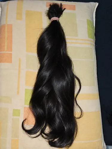 Vendo cabelo humano 100 gramas 55 centímetros