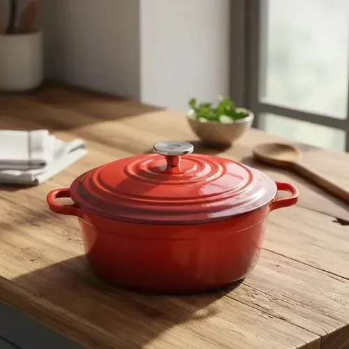 Panela Masterchef (igual a Le Creuset) 24cm - Ferro fundido esmaltado