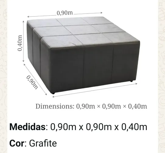 Puffs gigante 