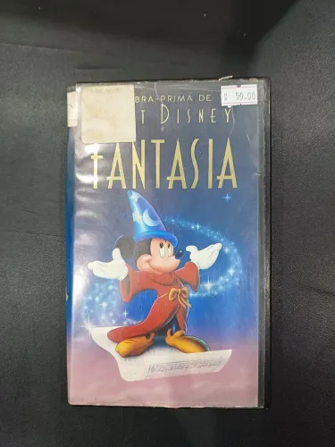 Fita VHS Fantasia Walt Disney