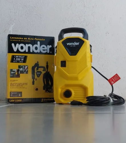 Lavadora Pressão Vonder 1200W Compacta 127V