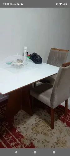 Mesa e cadeiras IMPERMEÁVEL