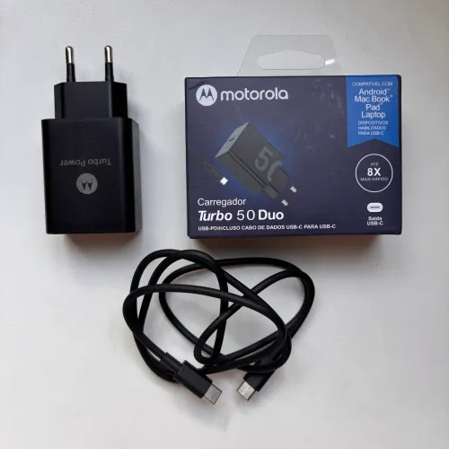 Carregador Motorola Tipo C