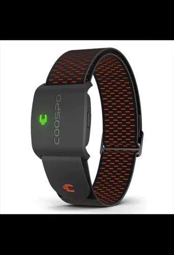 Cinta Cardíaca Coospo Hw9 Bluetooth Ant+ ip67 Cinta Braço ajustável<br>
