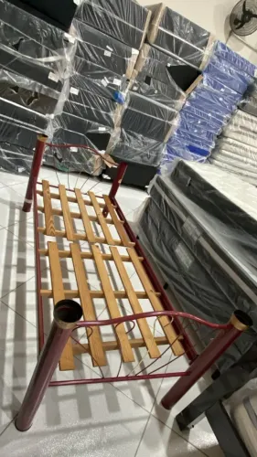 Cama de Solteiro Tubular