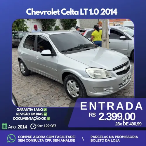 Chevrolet Celta Spirit/ LT 1.0 MPFI 8V Flexp. 5P 2014