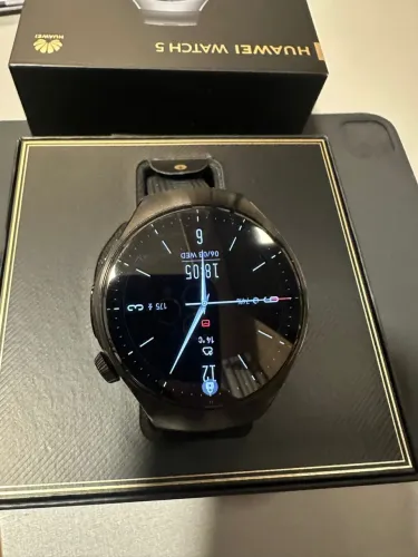 Huawei Watch 5 Seminovo - Impecável | NF + Garantia