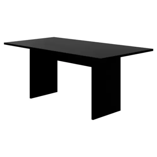 MESA TOK&STOCK 1,80 x 0,80 modelo NEAT cor PRETA