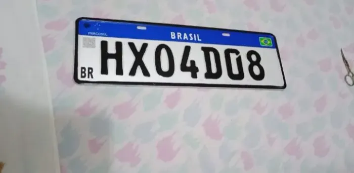 Trabalhamos com placa Mercosul é luminosa para carro é moto