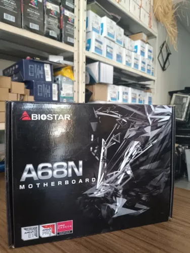 Placa Mãe Biostar A68N Nova | Pronta Entrega em Natal RN