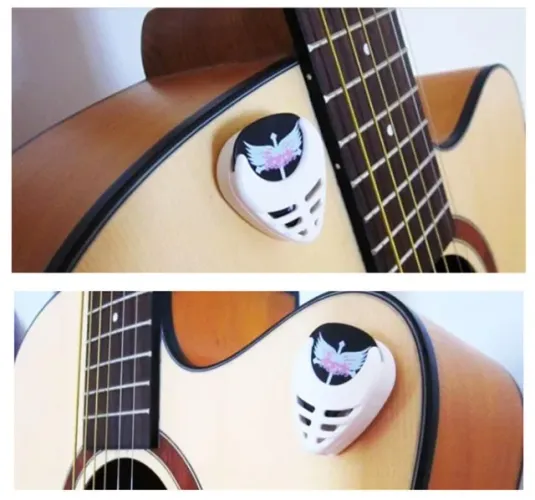 Porta Palheta + 3 Palhetas - Violão Guitarra