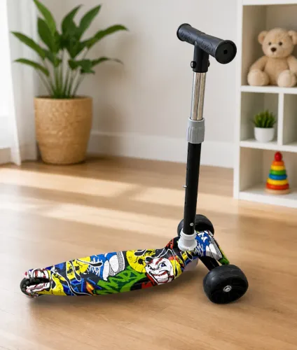 Patinete Infantil com 3 Rodas (Estável, Seguro e Divertido!)