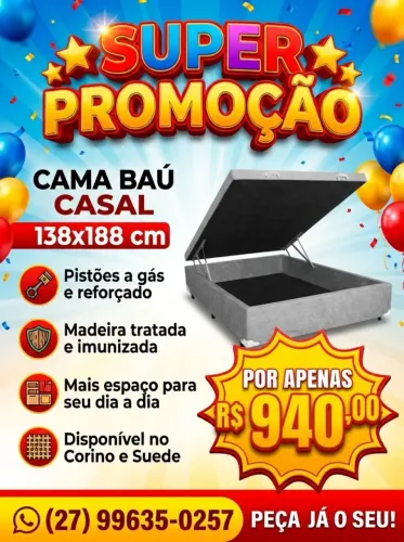 Box Baú Casal 138x188