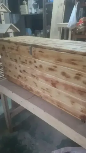 Baú Grande Reforçado todo parafusado Machetado