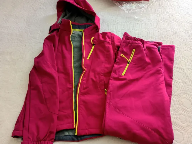 Conjunto roupas de frio