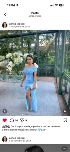 Vestido Novo P ao G 