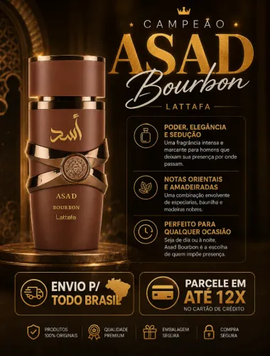 PERFUME ARABE LATAFFA ASSAD BOURBON