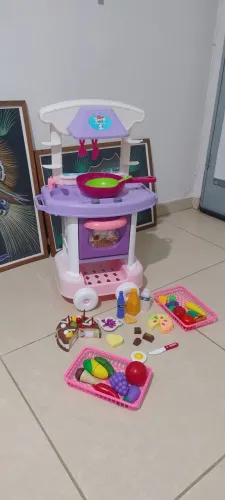 Cozinha fogãozinho de brinquedo 65 cm de altura