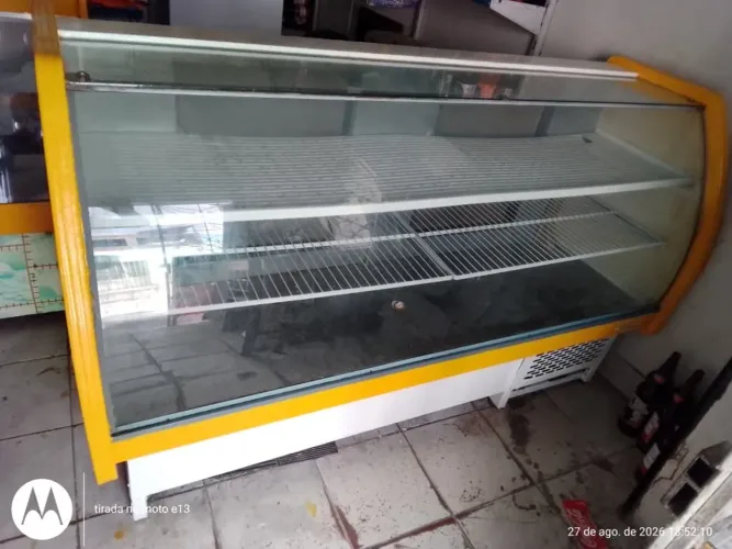 Balcão Freezer expositor gelo par