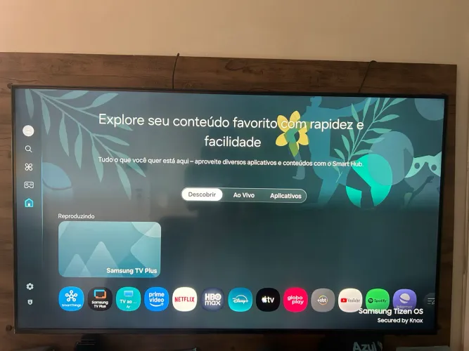 Smart TV 50? 4K UHD LED Samsung 50DU7700 - Wi-Fi Bluetooth Alexa 3 HDMI - 50 polegadas