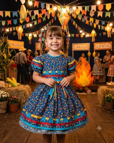 Vestidos quadrilha infantil juvenil e adulto 