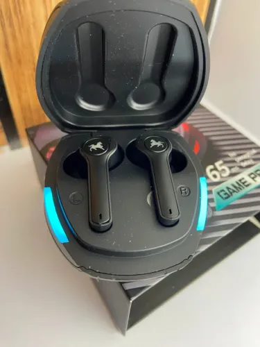 Fone de ouvido Bluetooth Game Pro 9 Led RGB Potency