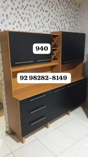 armario de cozinha com entrega e montagem gratis/ pague somente na entrega