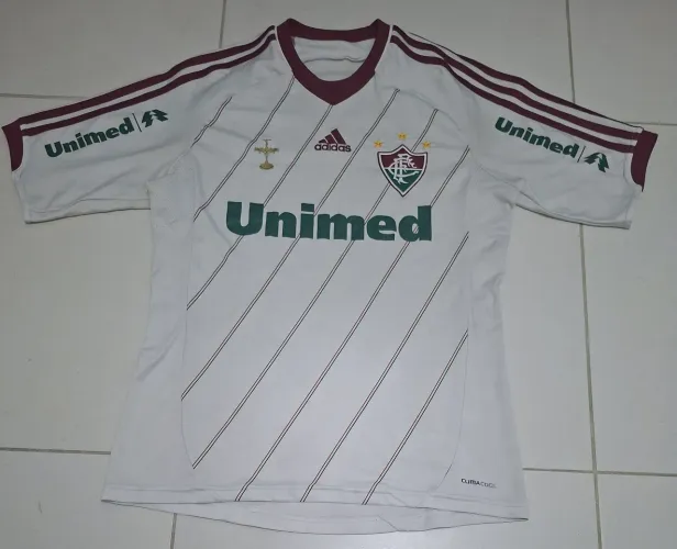 Camisa original Fluminense Adidas branca 2012 campeão brasileiro tam. M