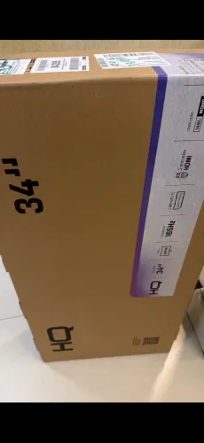 Monitor Gamer HQ 34 Curvo UltraWide 3440x1440 165Hz 1ms FreeSync HQ34C16 Novo NF