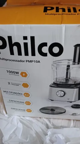 Multiprocessador 1000w 5 Em 1 Pmp10a Cor Preto Philco