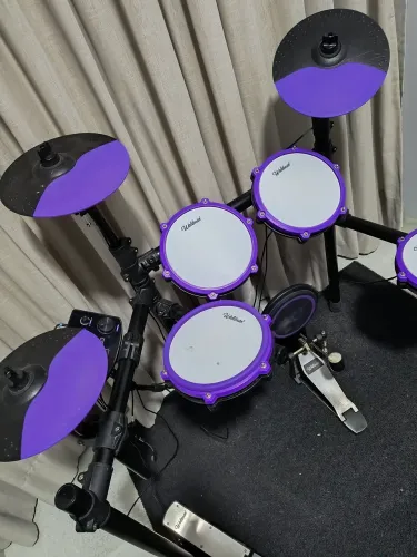 Bateria eletrônica waldman mesh supreme