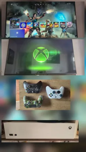 Xbox One Series S + 3 controles