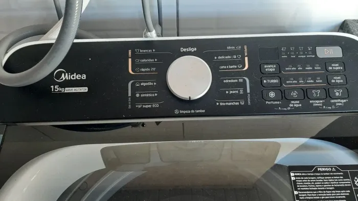 Máquina de Lavar Midea 15KG Wave Agitator